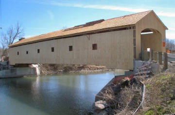 Buskirk Bridge, photo by Dick Wilson, April, 2005